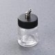 thumbnail image 2 of Botellas de vidrio para aerógrafo de 22 cc, bote para pintura profesional, modelo de vaso, botellas rellenables para aerógrafo, accesorio de pintura., 2 of 8