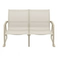 thumbnail image 5 of Compamia Pacific LoveSeat with Arms Taupe Frame Taupe Sling, 5 of 7