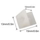 thumbnail image 4 of JCBIZ 30 soportes de esquina de plástico para muebles de 15 x 13 mm, soporte de esquina inferior para cajón de muebles con tornillo autorroscante de acero inoxidable 304, 4 of 4