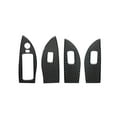 thumbnail image 2 of Soft Carbon Fiber Car Interior Decor Kits 4Pcs Carbon Fiber Interior Window Lift Switch Cover Trim For Chevrolet Impala Sticker, 2 of 12