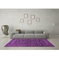 thumbnail image 3 of Ahgly Company Indoor Rectangle Persian Purple Traditional Area Rugs, 6' x 9', 3 of 4