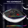 thumbnail image 2 of CHUANK Gaming Mouse Wireless USB Rechargeable 7 color LED Backlight optical mice for PC, 2 of 12