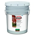 Glidden GrabNGo Barn & Fence Wood Exterior Paint Flat, Red, 5 Gallons
