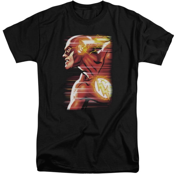 JLA Justice League Speed Head S/S Adult Tall Black