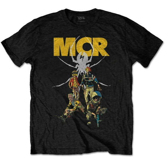 Men's My Chemical Romance Killjoys Pin-Up Slim Fit T-shirt Small Black