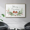 thumbnail image 2 of Winter Visitor Collection A - Framed Gallery Wrapped Holiday Canvas - 17 x 25 - Gold Frame, 2 of 9