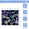 thumbnail image 5 of Coolnut Lavender Dragonfly Wash Cloth Set of 6, 12 x 12 Inch Cotton Baby Washcloths Highly Absorbent and Soft Feel Fingertip Towels Face Towels for Bathroom, Gym, Spa Washcloth Gift, 5 of 7