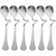 thumbnail image 3 of FELTECHELECTR Cuchara mezcladora de café de acero inoxidable, 6 unidades, 3 of 5