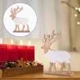 thumbnail image 6 of Gymnture christmas Wooden Reindeer Tabletop Decoration for Home Shop, 6 of 10
