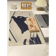 thumbnail image 6 of Black Cat Mouse Pad Large-31.5x15.7in-Beige Mouse Keyboard Pad- Coffee Book Keyboard Mat-with Stitched Edges Non-Slip Large Computer Mat for Study Office Gaming, 6 of 6