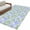 Sky Blue Emerald Green, variant on 6'x9' Area Rugs, Teal Orange Indoor Outdoor Area Rug for Living Room Bedroom, Modern Tie Dyeing Contemporary Abstract Art Washable Bathroom Rugs Kitchen Floor Carpet Mats Home Decor Aesthetic