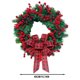 thumbnail image 3 of Decoraciones navideñas, adornos navideños, regalos navideños, dulces navideños, corona de árbol de Navidad, cinta de dulces, corona de dulces, decoración navideña para puerta de entrada, anillos colga, 3 of 9