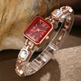 thumbnail image 5 of New Fashion Women's Bracelet Watch Colorful Square Dial Quartz Watch, 5 of 8