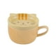 thumbnail image 4 of Taza de café Latte Art Cup Taza de té Taza de agua con tapa Taza de Taza de leche de jugo para jugo de escritorio Navidad para amantes de C, 4 of 9