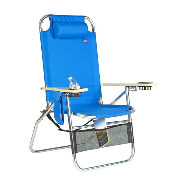 Minimalist Copa 4 Position Beach Chair with Simple Decor