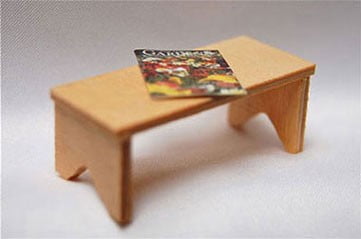 dollhouse bench