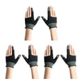 thumbnail image 2 of Seitruly 1 Pair Gaming Fingertip Gloves Mitten Proof Game Breathable Sensitive Fingertips Sleeves Touch Elastic Sweat Screen Type1, 2 of 6