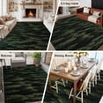thumbnail image 5 of Dark Green Forest Area Rug 6x9 FT, Non Slip Living Room Throw Carpet, Pine Trees Modern Mysterious Art Washable Soft Large Floor Carpet Non-Shedding Rug for Bedroom Dining Room Play Room, 5 of 9