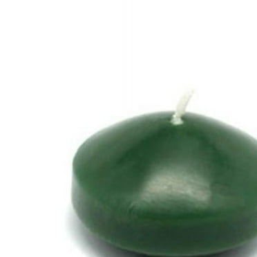 Jeco CFZ-016 1.75 in.Floating Candles, Hunter Green - 24 Piece per Box