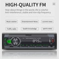 thumbnail image 1 of VONKY Car Radio CD Player USB Charging In-Dash MP3/WMA/WAV/FLAC Audio Built-in Microphone Universal RV Multimedia Accessories, 1 of 9