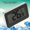 thumbnail image 3 of Electronic Thermometer for Refrigerator Fridge Freezer Temperature with Magnet and Hook, High Accuracy, Compact and Lightweight and Portable, 3 of 7