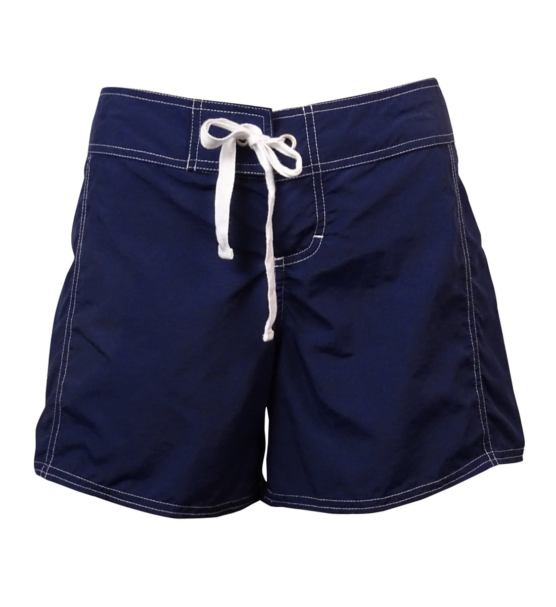 Tie Front Swim Board Shorts 