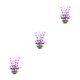 thumbnail image 5 of Billuyoard 1 Uds pecera gran acuario acuático planta criatura decoración decorativa acuario decoración de alta calidad Violeta 3Conjunto, 5 of 6