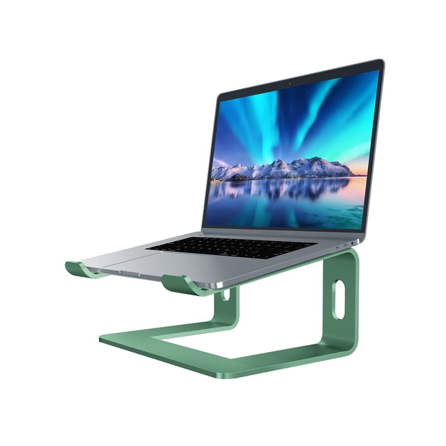 SOUNDANCE Laptop Stand for Desk, Aluminum Computer Riser, Ergonomic Laptops Elevator, Metal Holder Support 10 to 15.6 Inches Notebook PC Computer