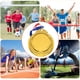 thumbnail image 2 of Medalla Ganadores Metal Dorado 5 2 Cm para Competiciones Carreras Fiestas (Oro), 2 of 5