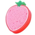 thumbnail image 1 of Braveheart 1Pc/4Pcs Fruit Shape Sponge Scouring Pad Cleaning Cloth Removing Stains Sponge Kitchen Tools, 1 of 6
