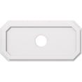 thumbnail image 1 of Ekena Millwork CMP28X14ED-04000 4 in. ID x 9.75 in. Rectangle Émeraude Architectural Grade Médaillon de Plafond Contemporain PVC, 1 of 1