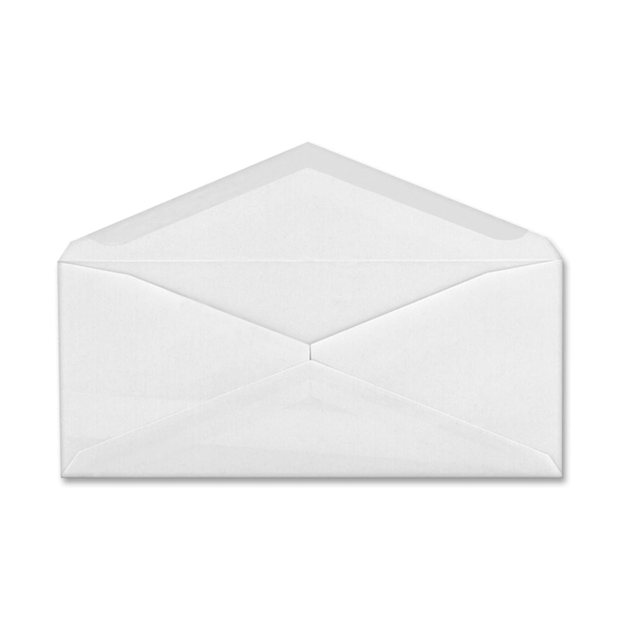 Columbian Gummed Seal Business Envelope, #10, 4 1/8 x 9 1/2, White, 500/Box
