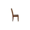 thumbnail image 3 of Porter Designs Kalispell Solid Sheesham Wood Dining Chair in Harvest (Set of 2), 3 of 4