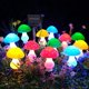 thumbnail image 2 of Solar Mushroom String Lights for Outside 8 Pack 8 LED Solar Pathway Lights Outdoor Waterproof for Fence Patio Yard Decorative with 8 Lighting Modes, 2 of 5