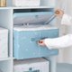 thumbnail image 4 of Caja de Almacenamiento debajo de , Contenedor de Almacenamiento de Ropa para Zapatos, Contenedor de Cubo de Almacenamiento Plegable, Organizado Baoblaze Cesta de almacenaje, 4 of 8