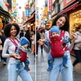thumbnail image 5 of Baby Carrier Newborn to Toddler - Newborn Carrier, 3 Ergonomic Positions (Front in/Front Out/Back), “M”-Position Baby Carriers with Adjustable Seat (7-35 lbs), 5 of 5