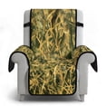 thumbnail image 2 of SCRAWLGOD Camo Hunting Print Recliner Chair Cover Washable Stain Resistant Furniture Protector Non Slip Recliner Cover with Elastic Straps, 2 of 7