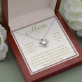 thumbnail image 2 of Last Chance Mother's Day - Love Knot Necklace - Message Card & Gift Box, 2 of 5
