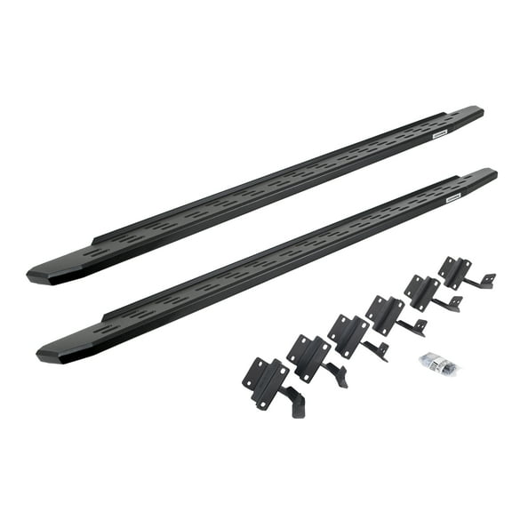 Go Rhino 69615587PC RB30 Running Boards with Mounting Bracket Kit For Ford 15-23 F-150, Ford 17-23 F-150, Ford 17-23 F-250 Super Duty, Ford 17-23 F-350 Super Duty Fits select: 2015-2023 FORD F150