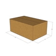 thumbnail image 3 of 24x15x10 Kraft Brown Corrugated Shipping Boxes, 32 ECT Single-Wall, Qty 10, 3 of 3