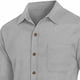 thumbnail image 3 of pstuiky Camisas de manga larga abrigadas para hombre, Camisa informal de manga larga con solapa y botones para hombre top de hombre m, 3 of 5