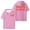 Pink, variant on Josiah Queen Mt Zion Merch Hooded T-shirt Short Sleeve Tee Women Men Outdoor Streetwear Tops