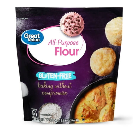 Great Value Gluten-Free All-Purpose Flour, 22 oz (Best All Purpose Flour For Baking)