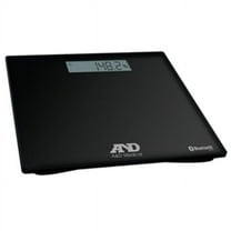 A&D Medical  Deluxe Connected Weight Scale, Black