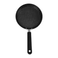 thumbnail image 1 of Poêle à crêpes antiadhésive ronde en alliage d'aluminium, plaque de cuisson portable, 25 cm, 1 of 4