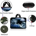 thumbnail image 2 of LSS 17 inch Laptop Sleeve Bag Carrying Case Pouch with Handle for 17.4" 17.3" 17" 16" Apple MacBook, Acer, Asus, Dell, Mountain Lions, 2 of 4