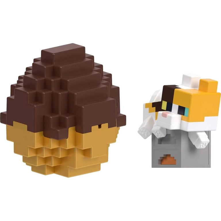 Mattel Minecraft Mini Mode Spawn Egg Blind Pack, Collectible Mini