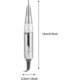 thumbnail image 3 of Electric Nail Manicure Machine 35000 RPM Manicure Nail Drill Replacement Handpiece Handpiece for Electric Nail Polisher for Salon and Home Use, 3 of 5