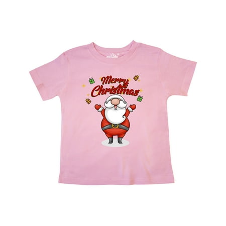 

Inktastic Merry Christmas Santa Gift Toddler Boy or Toddler Girl T-Shirt