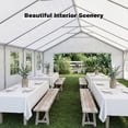 thumbnail image 6 of NETAJE 20'x30' Party Tent Heavy Duty, Waterproof Outdoor Canopy Tents for Outside Wedding, 6 of 8